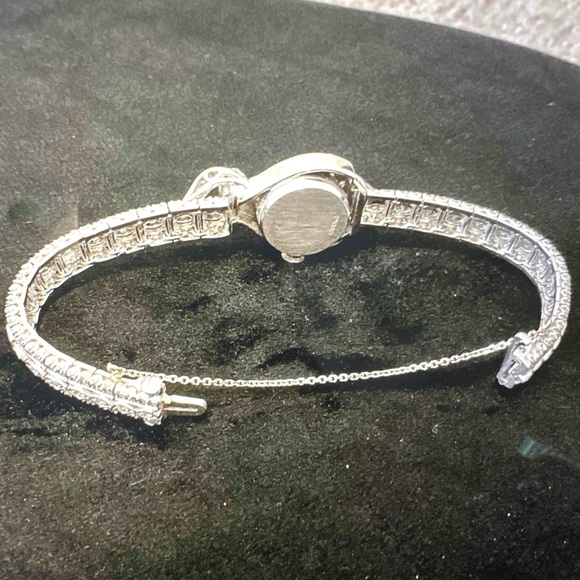 Mathey Tissot 1940 Diamond Watch Bracelet Appraised and Authenticated - Picture 3 of 8